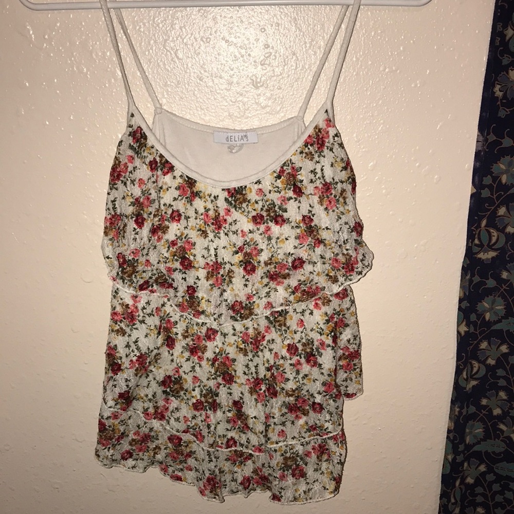 Floral Tank Top!!
